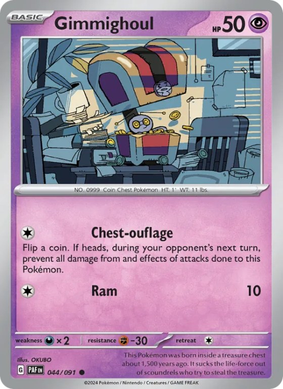 Gimmighoul - Reverse Holo