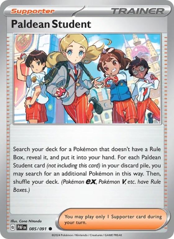 Paldean Student - Reverse Holo