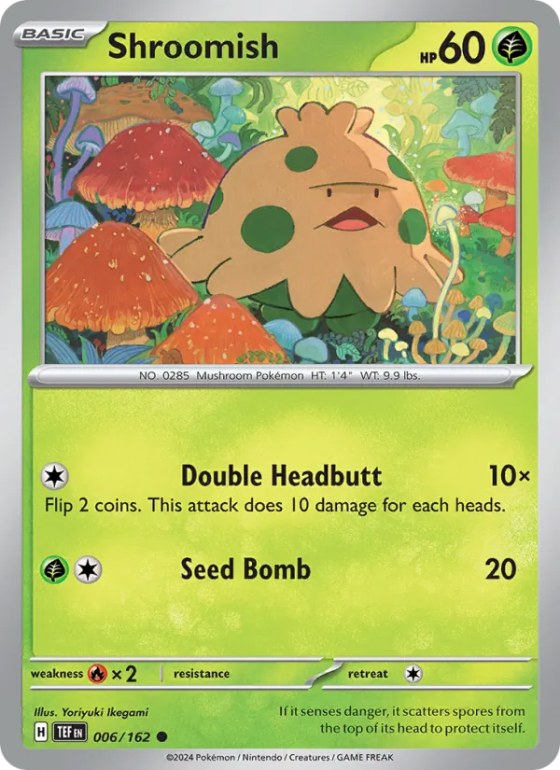 Shroomish - Reverse Holo