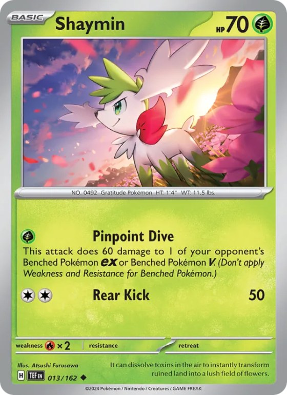 Shaymin - Reverse Holo