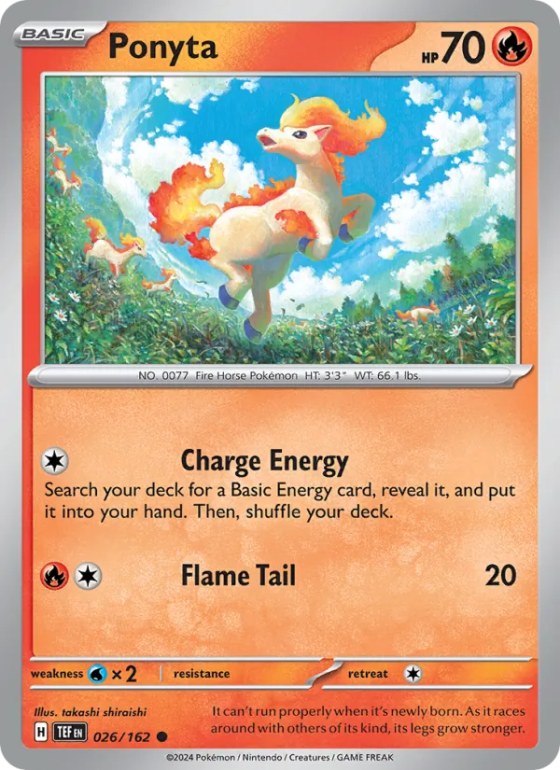Ponyta - Reverse Holo