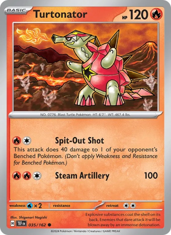 Turtonator - Reverse Holo