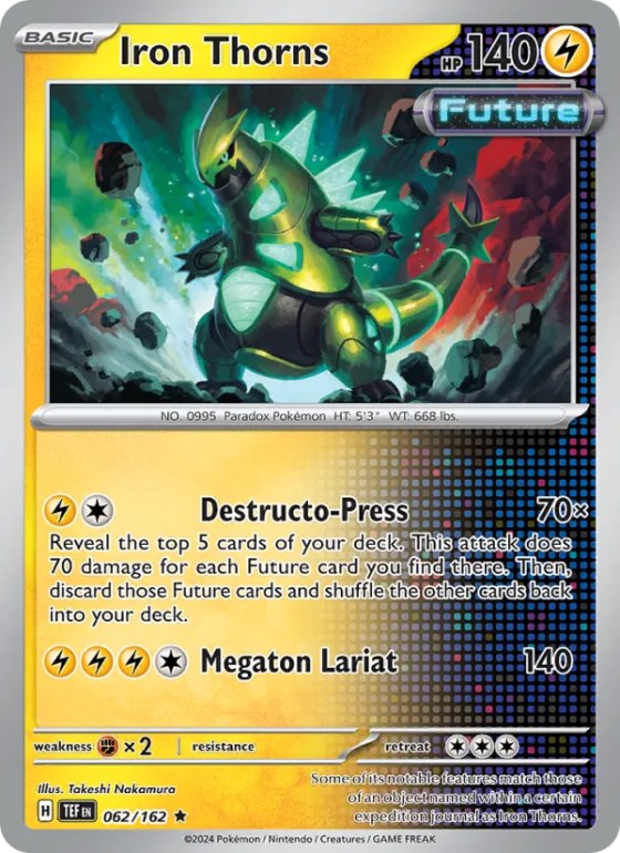 Iron Thorns - Reverse Holo