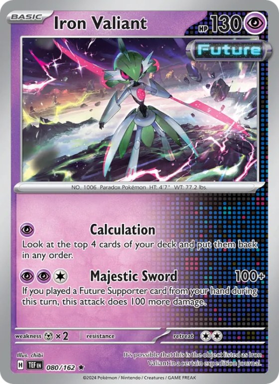 Iron Valiant - Reverse Holo