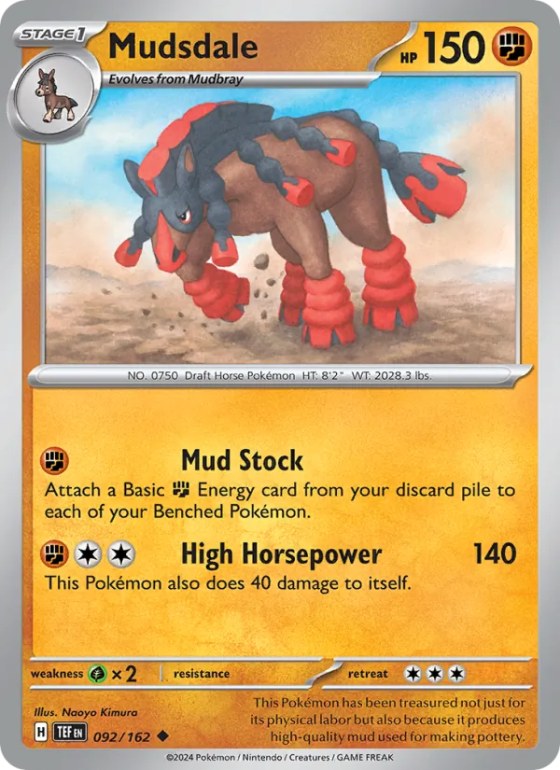Mudsdale - Reverse Holo