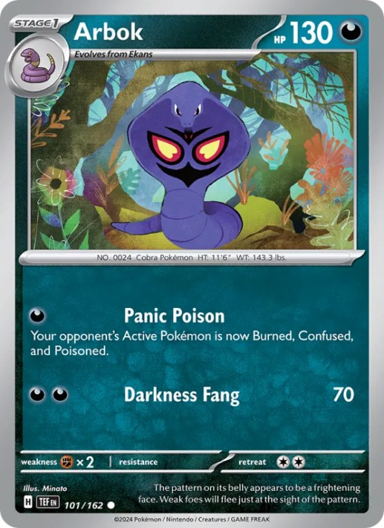 Arbok - Reverse Holo