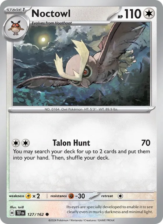 Noctowl - Reverse Holo