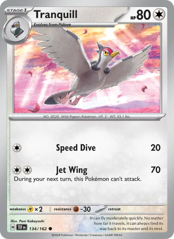 Tranquill - Reverse Holo