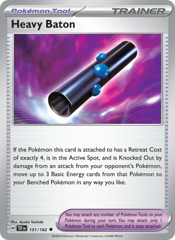 Heavy Baton - Reverse Holo