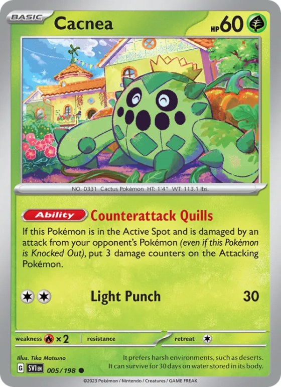 Cacnea - Reverse Holo