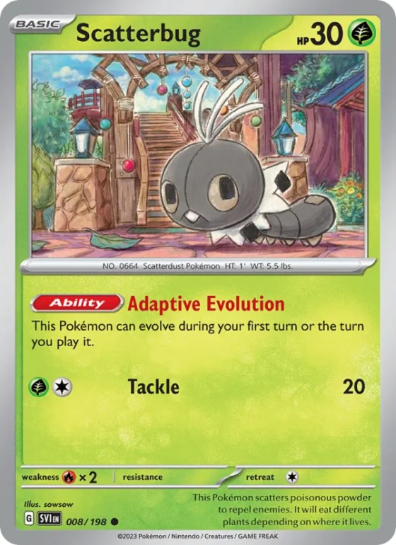 Scatterbug - Reverse Holo