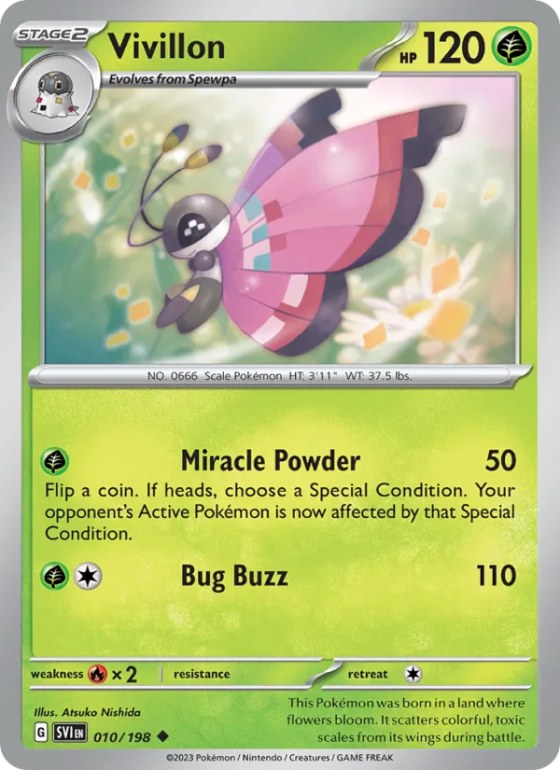 Vivillon - Reverse Holo