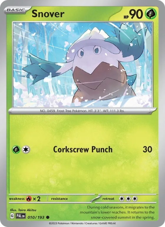 Snover - Reverse Holo