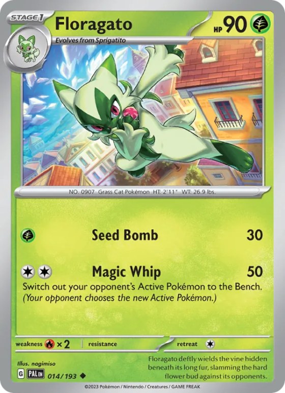 Floragato - Reverse Holo