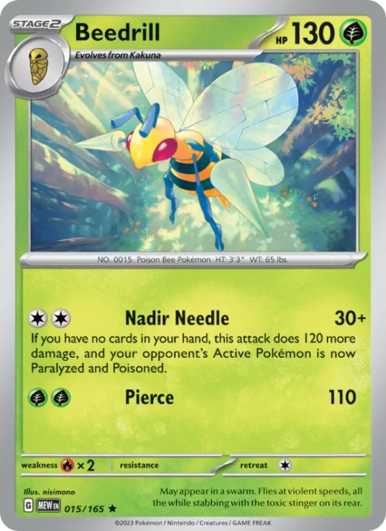 Beedrill - Holo