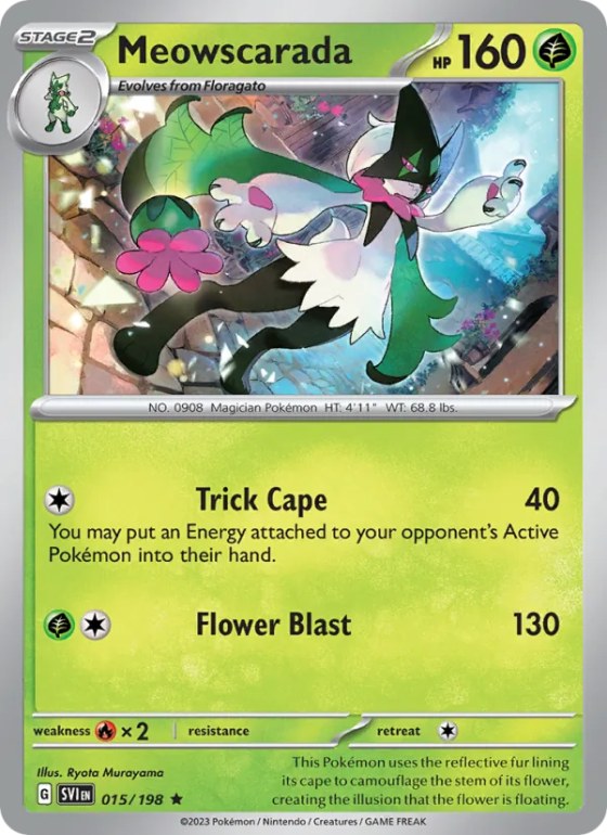 Meowscarada - Reverse Holo