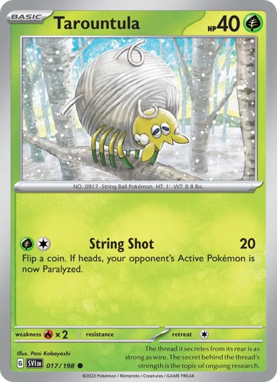 Tarountula - Reverse Holo