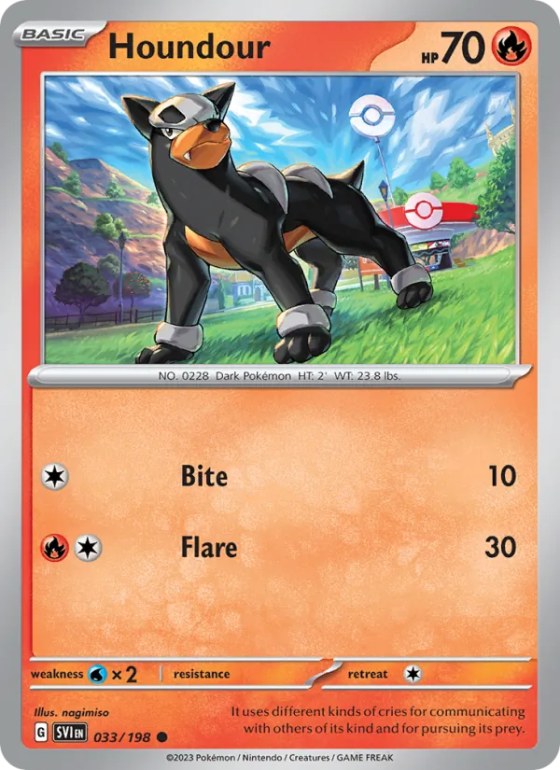 Houndour - Reverse Holo