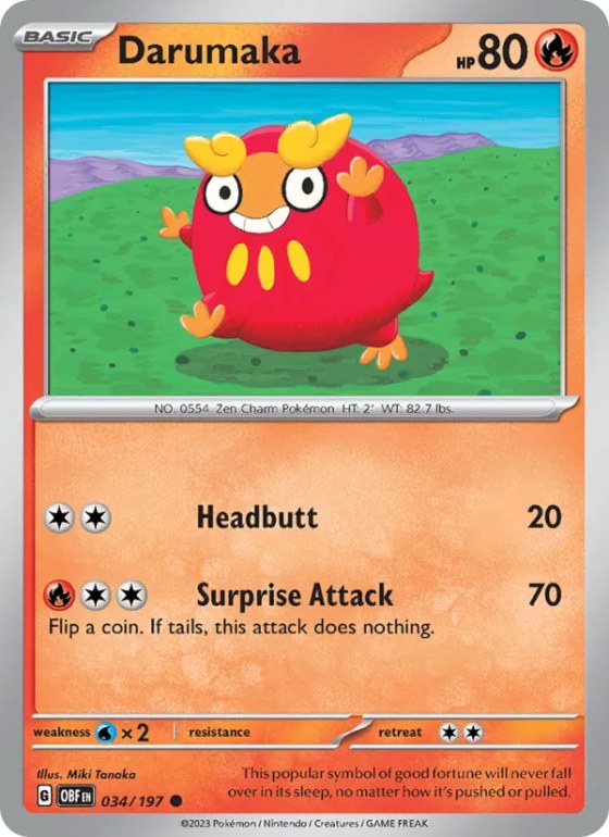 Darumaka - Reverse Holo