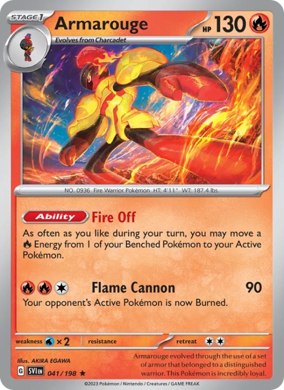 Armarouge - Reverse Holo