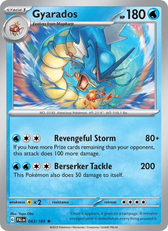 Gyarados - Reverse Holo
