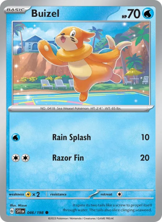 Buizel - Reverse Holo