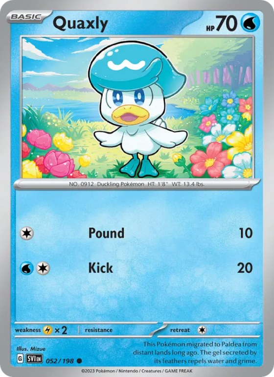 Quaxly - Reverse Holo