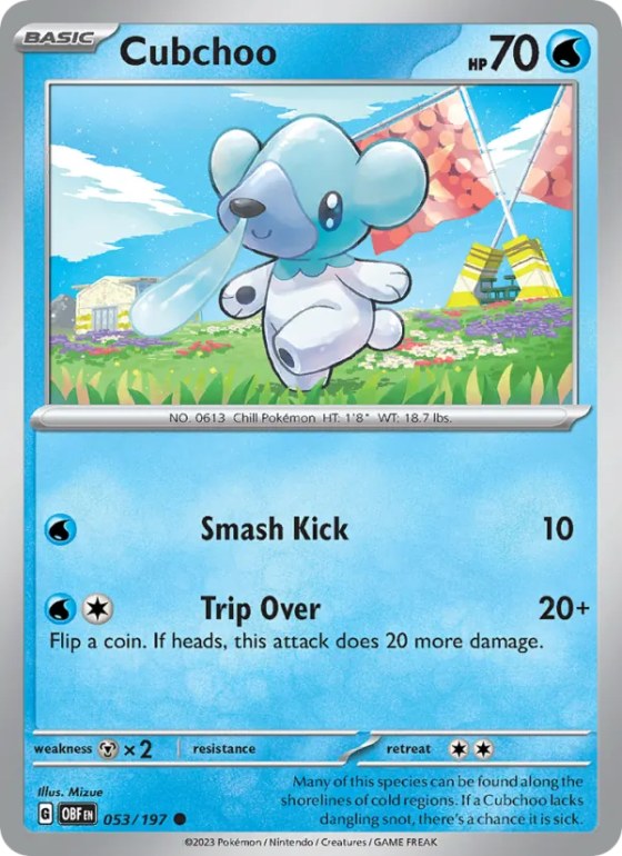 Cubchoo - Reverse Holo