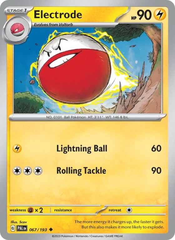 Electrode - Reverse Holo