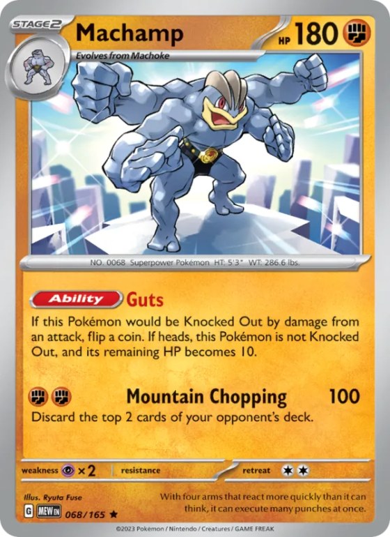 Machamp - Reverse Holo