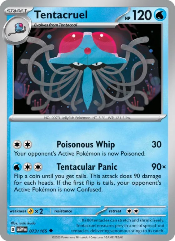 Tentacruel - Reverse Holo