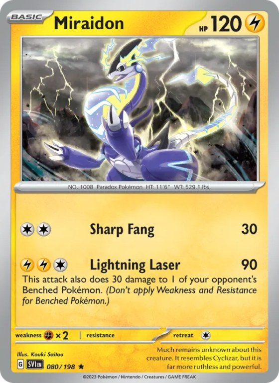 Miraidon - Reverse Holo