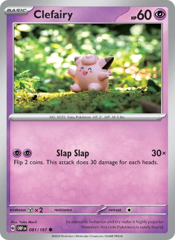 Clefairy - Reverse Holo