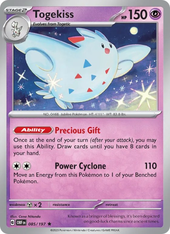 Togekiss - Reverse Holo