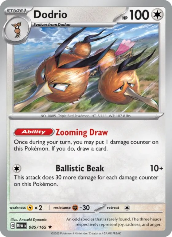 Dodrio - Holo