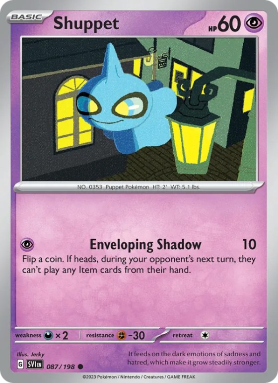 Shuppet - Reverse Holo