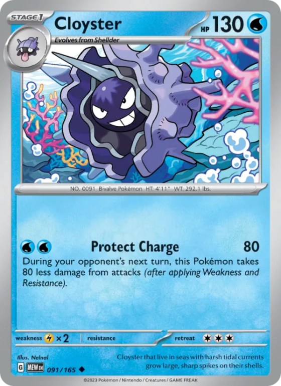 Cloyster - Reverse Holo