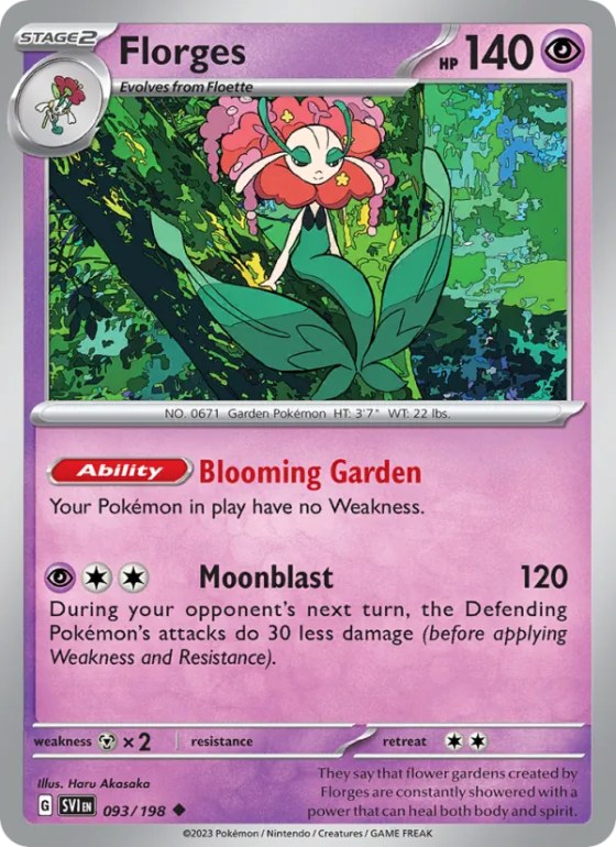 Florges - Reverse Holo