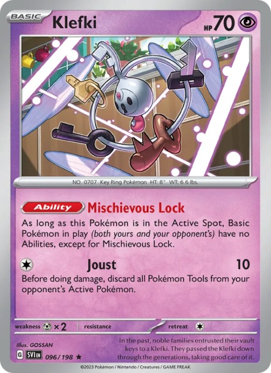 Klefki - Reverse Holo