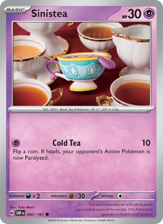 Sinistea - Reverse Holo
