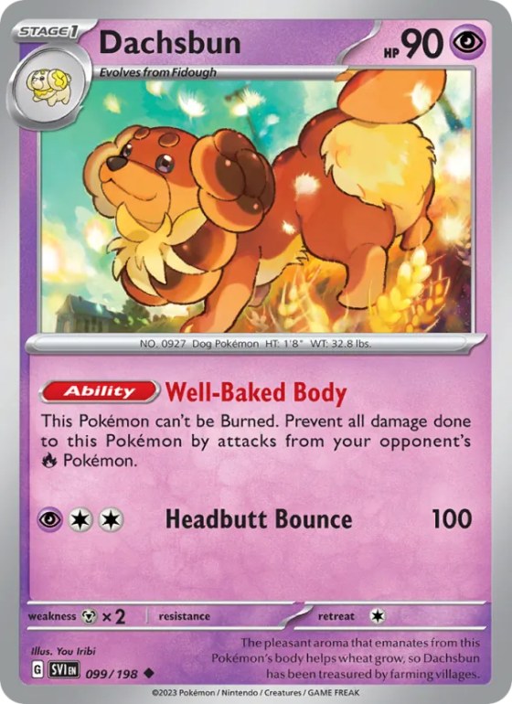 Dachsbun - Reverse Holo