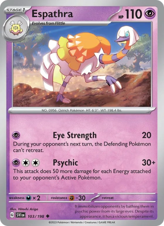 Espathra - Reverse Holo