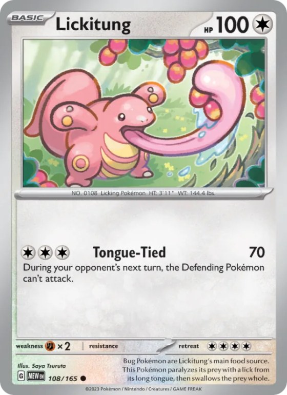 Lickitung - Reverse Holo