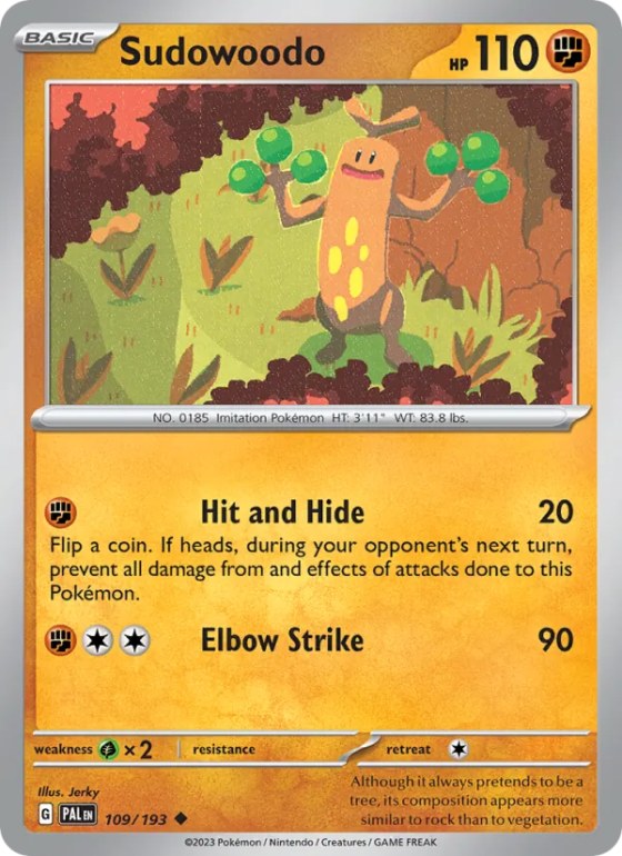 Sudowoodo - Reverse Holo