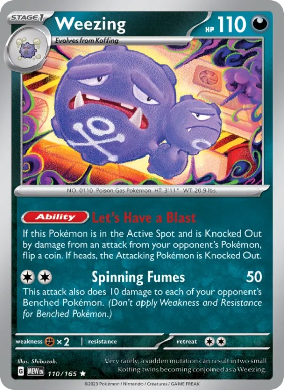 Weezing - Holo