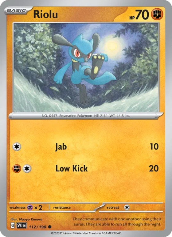 Riolu - Reverse Holo