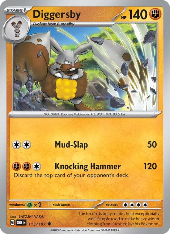 Diggersby - Reverse Holo