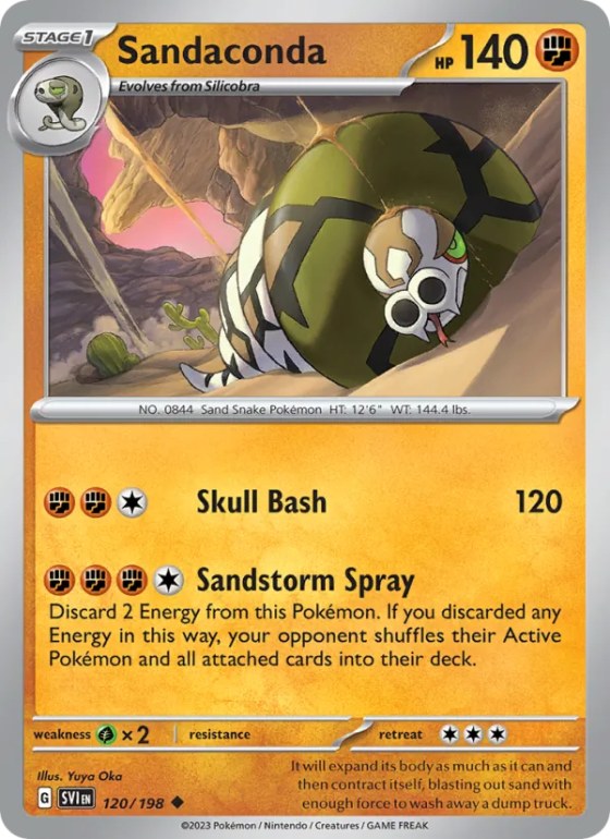 Sandaconda - Reverse Holo
