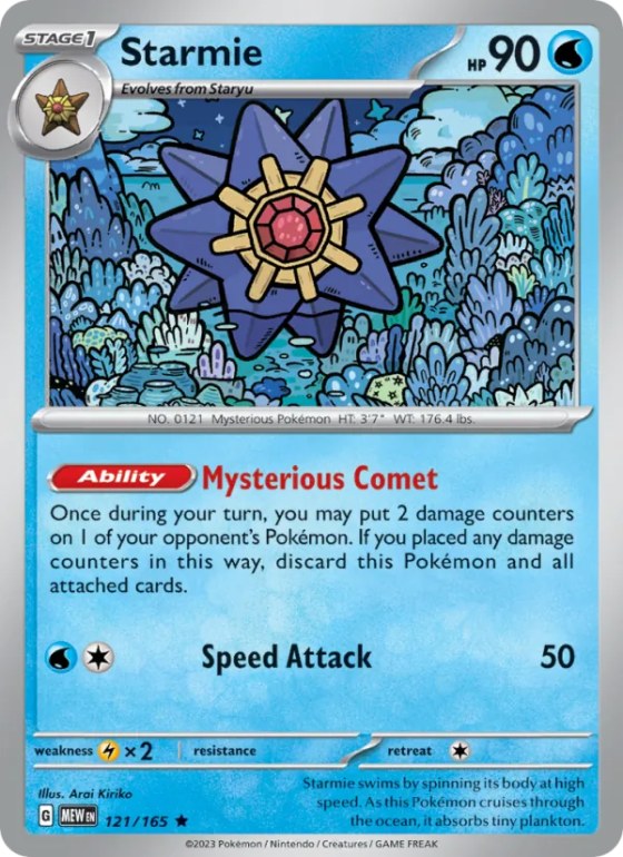 Starmie - Holo
