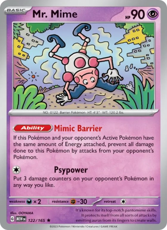 Mr. Mime - Holo